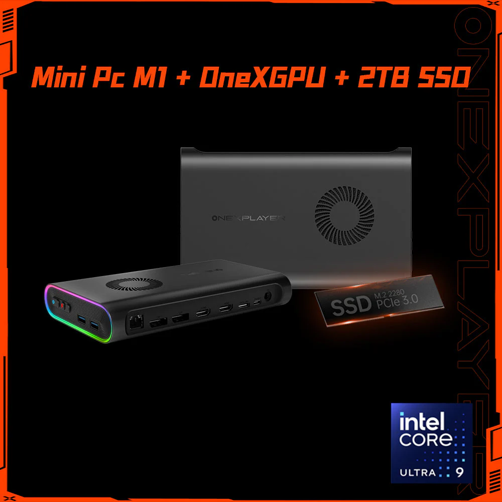 OneXPlayer M1 - World's Most Powerful Mini PC with intel Core Ultra 9 185H Processor - Image 6