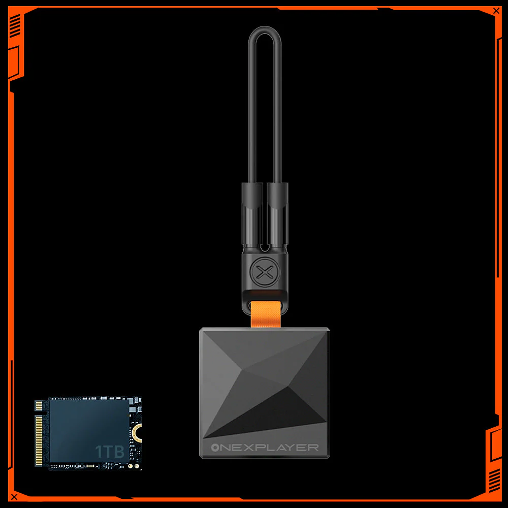 OneXPlayer Ultra Portable Mini Hard Drive Enclosure Box External Solid State magnetic to phone - Image 3