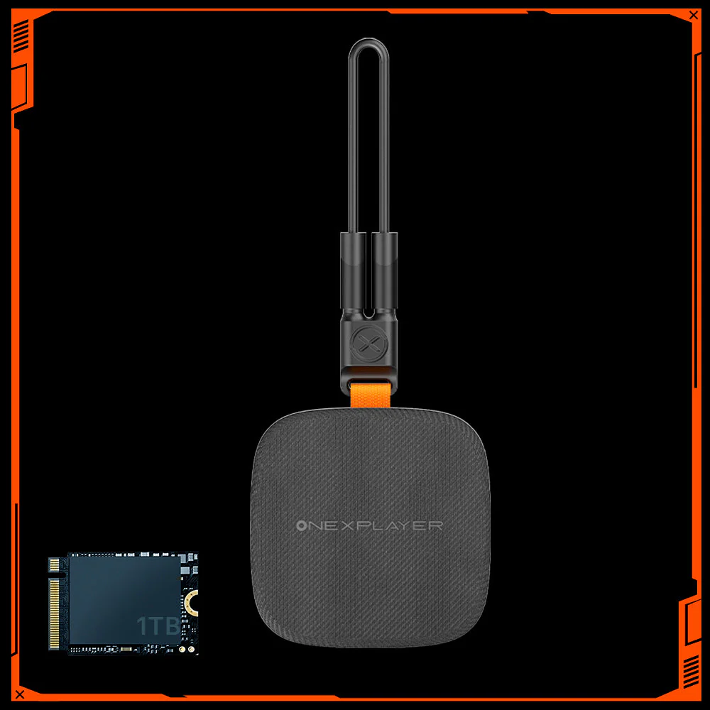 OneXPlayer Ultra Portable Mini Hard Drive Enclosure Box External Solid State magnetic to phone - Image 4