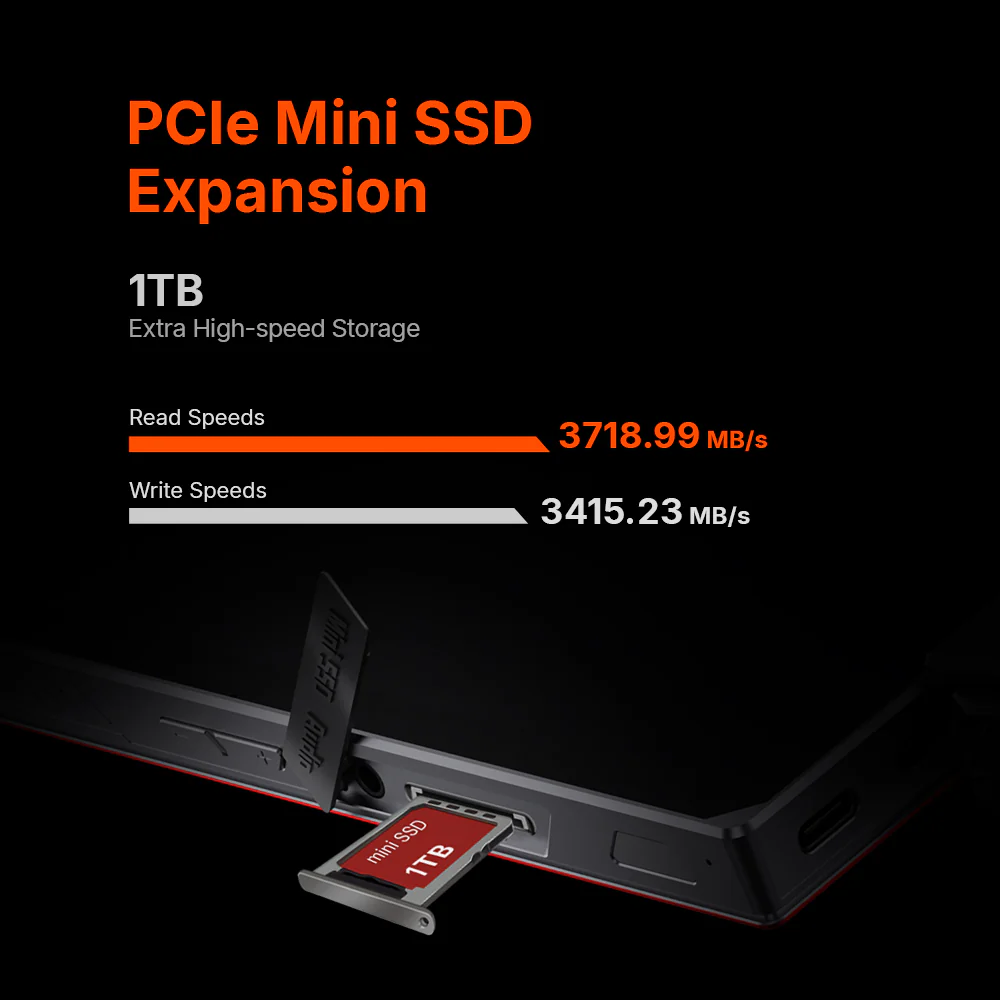 OneXPlayer X1 Air - Portable 3-in-1 Gaming & Creator PC with Expandable Mini SSD Slot - Image 5