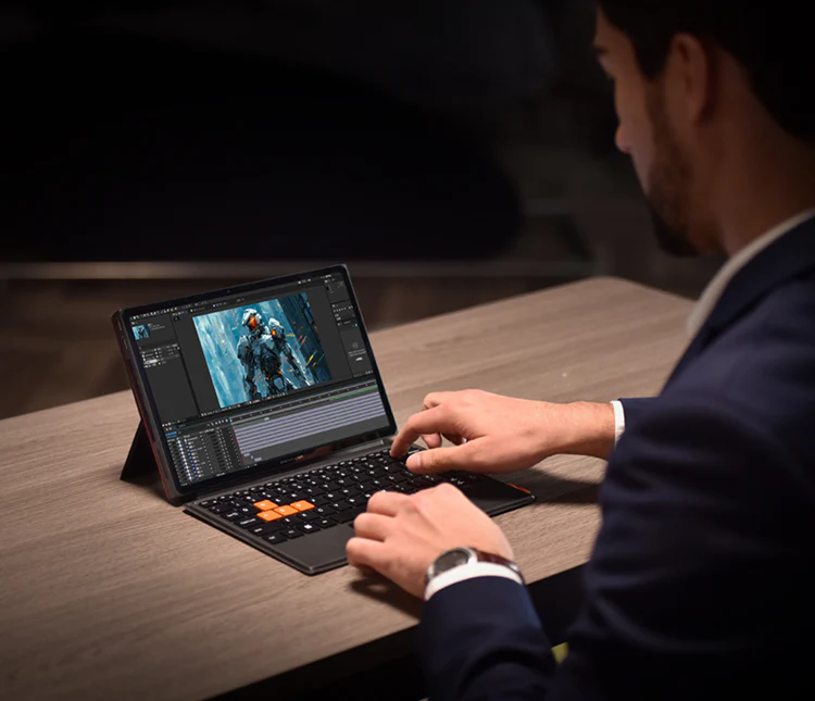 OneXPlayer X1 Air - Portable 3-in-1 Gaming & Creator PC with Expandable Mini SSD Slot - Image 8