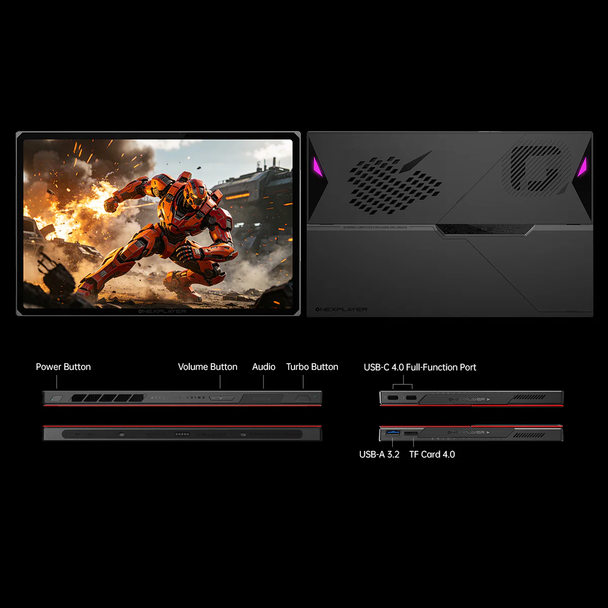 ONEXPLAYER X2 with Intel® Arc™ G3 Extreme – 10.95" 3-in-1 Al Gaming Handheld - Image 5