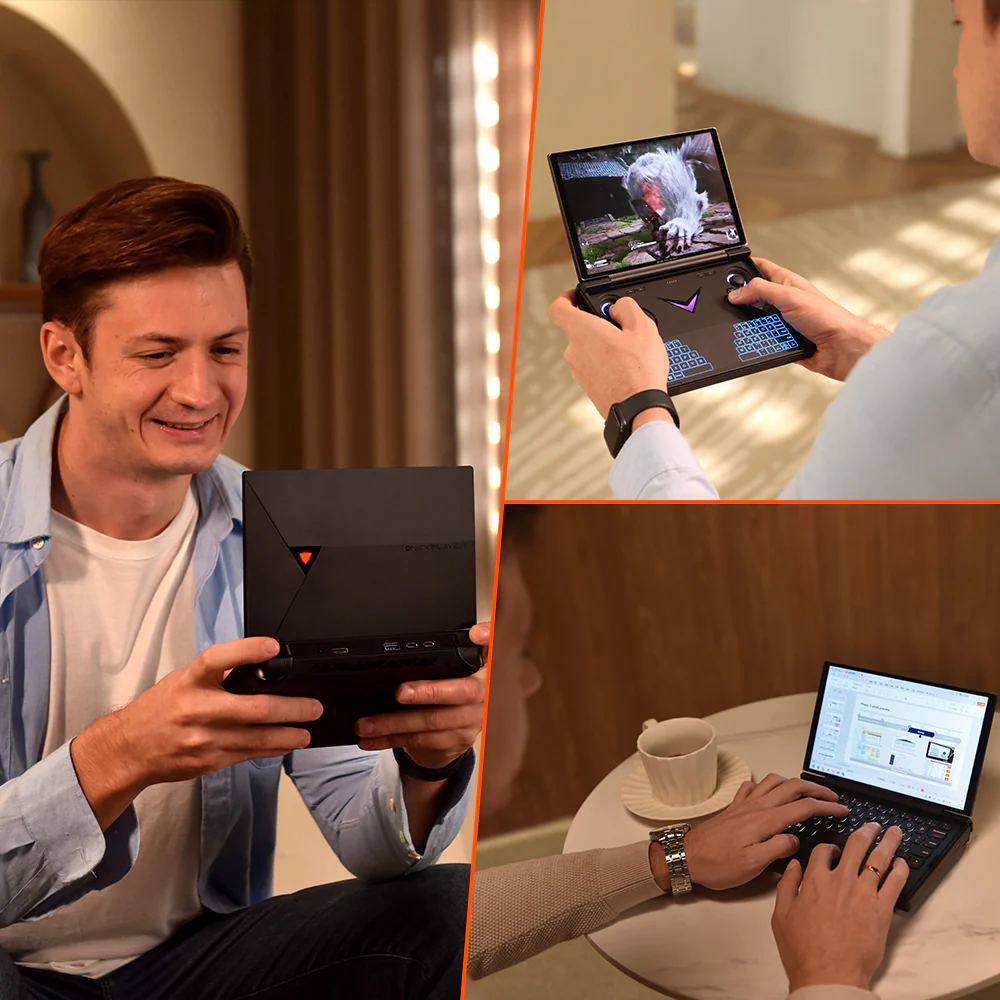 ONEXPLAYER G1: AMD Ryzen™ AI 9 HX 370/8840U Ultimate gaming handheld gaming console versatile laptop - Image 5